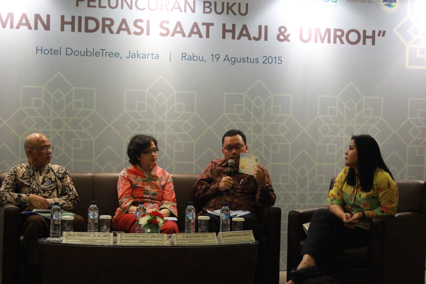 The Launching of Buku Panda Hydras Saat Haji dan Umroh