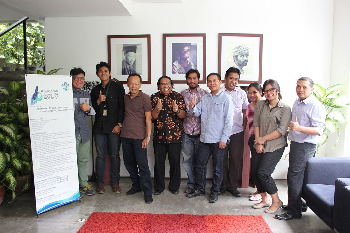 Final Judging of Anugrah Jurnalistik AQUA V 2015